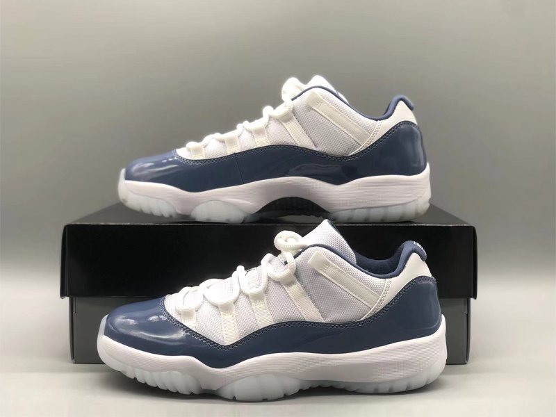 New Release 2024 Air Jordan 11 Low Diffused Blue FV5104-104